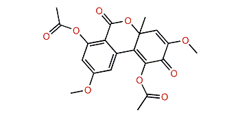 Botrallin diacetate